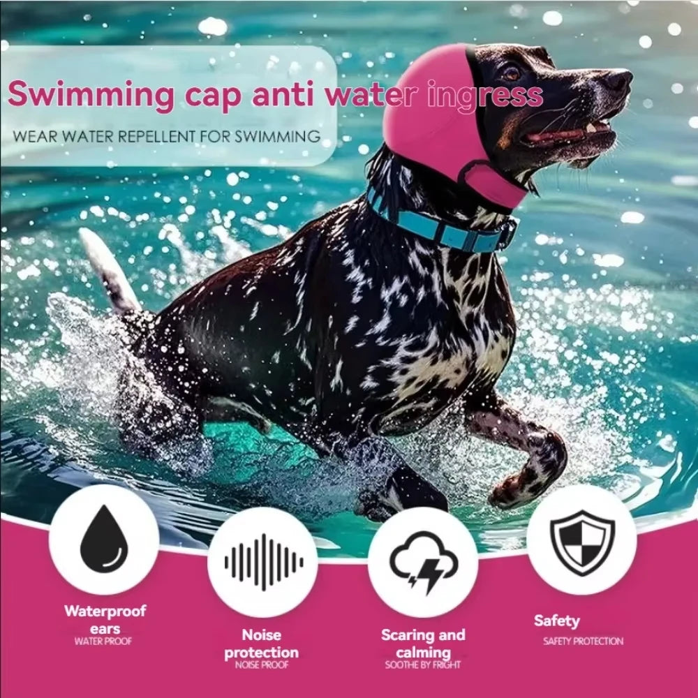 Orejeras Antirruido para Perros - Calma en Fuegos Artificiales y Tormentas