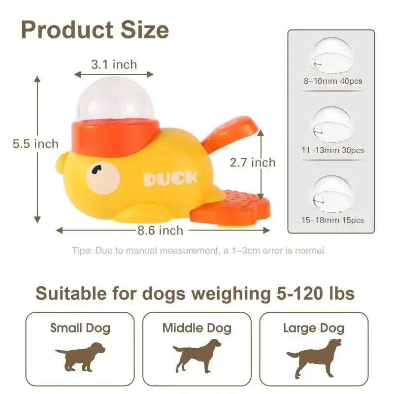Snack Master 2en1 – Dispensador Interactivo Antiaburrimiento para Perros
