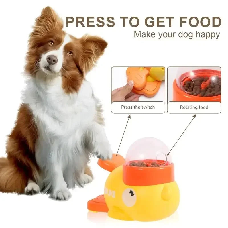 Snack Master 2en1 – Dispensador Interactivo Antiaburrimiento para Perros